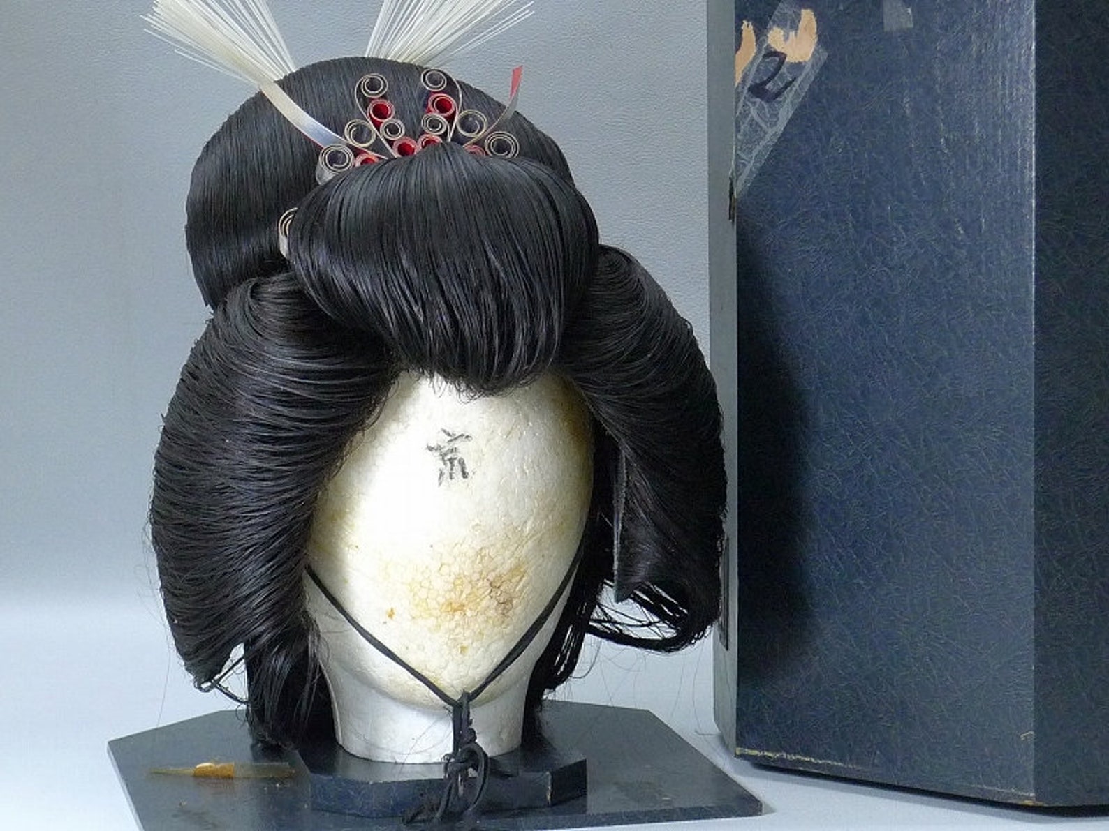 Katsura Sans Wig Of The Day Katsura Wig Japanese Wig Japanese katsura Wig for Kimono | Etsy
