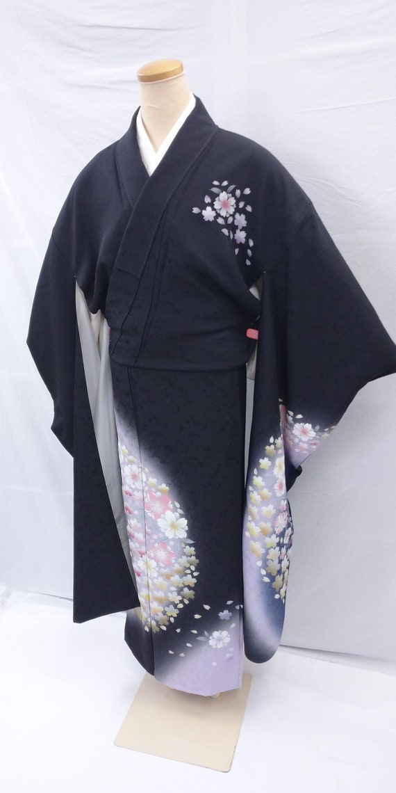 Furisode Kimono Red, Silk Furisode, Wedding Kimono