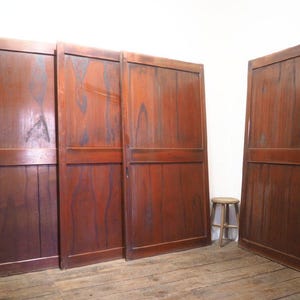 Japanese antique House Door Wood Handmade from traditional house