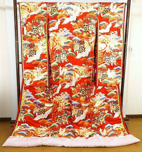 Uchikake Kimono, Wedding Kimono, Japanese Kimono … - image 1