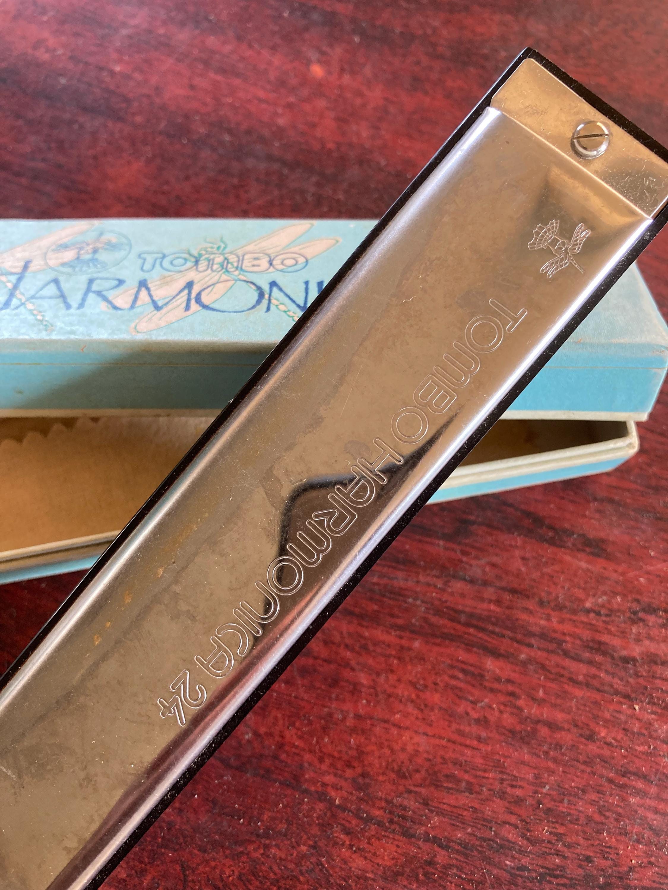 Japanese Vintage 1970s Tombo Harmonica 24 C Major Musical