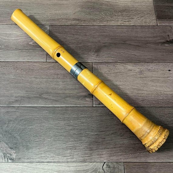 Japanese Instrument Minyo Shakuhachi Vertical Bamboo Flute 17.9inch High  Class Shakuhati, - Etsy Australia