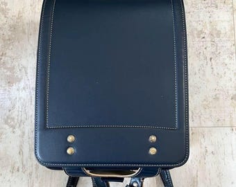 Randoseru, Cowhide Leather Randoseru, school Bag Randoseru, Japanese Randoseru, Blue backpack, lightweight Randoseru, lightweight backpack,