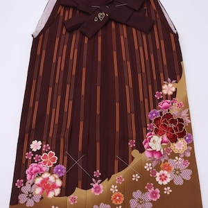 Hakama, Hakama marrone, Gonna Kimono da donna, Hakama floreale, Pantaloni Kimono, Hakama giapponese, Gonne giapponesi