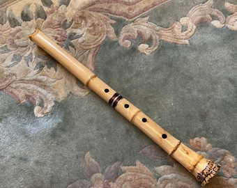 日本の楽器 尺八 縦型竹笛 21インチ サイン付き - Etsy 日本