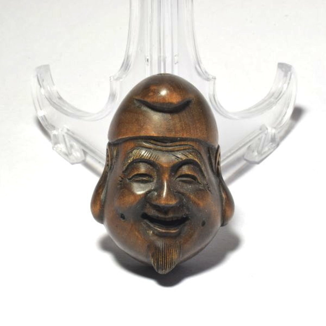 Netuke Japanese Netsuke, Antique Netsuke, Wooden Netsuke, Netsuke Statue ...