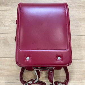 Randoseru, Cowhide Leather Randoseru, school Bag Randoseru, Japanese Randoseru, Red backpack, lightweight Randoseru, lightweight backpack,
