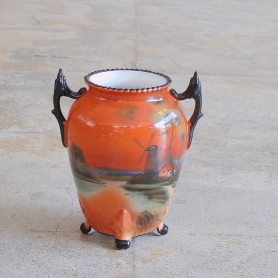 花瓶・フラワースタンド vintage flowerbase Enamel Milk vintage old flowerbase Canister Retro Metal Flower