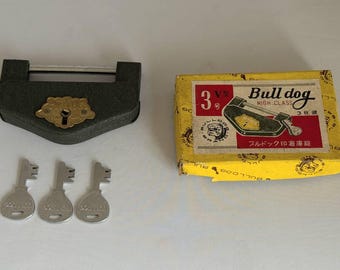 Japanese Antique Lock With Key Accessible Collectable Art - Etsy