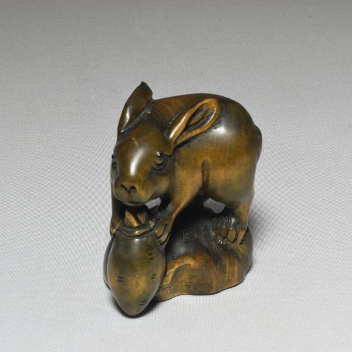 Netuke Japanese Netsuke, Horse Netsuke, Wooden Netsuke, Netsuke Statue ...