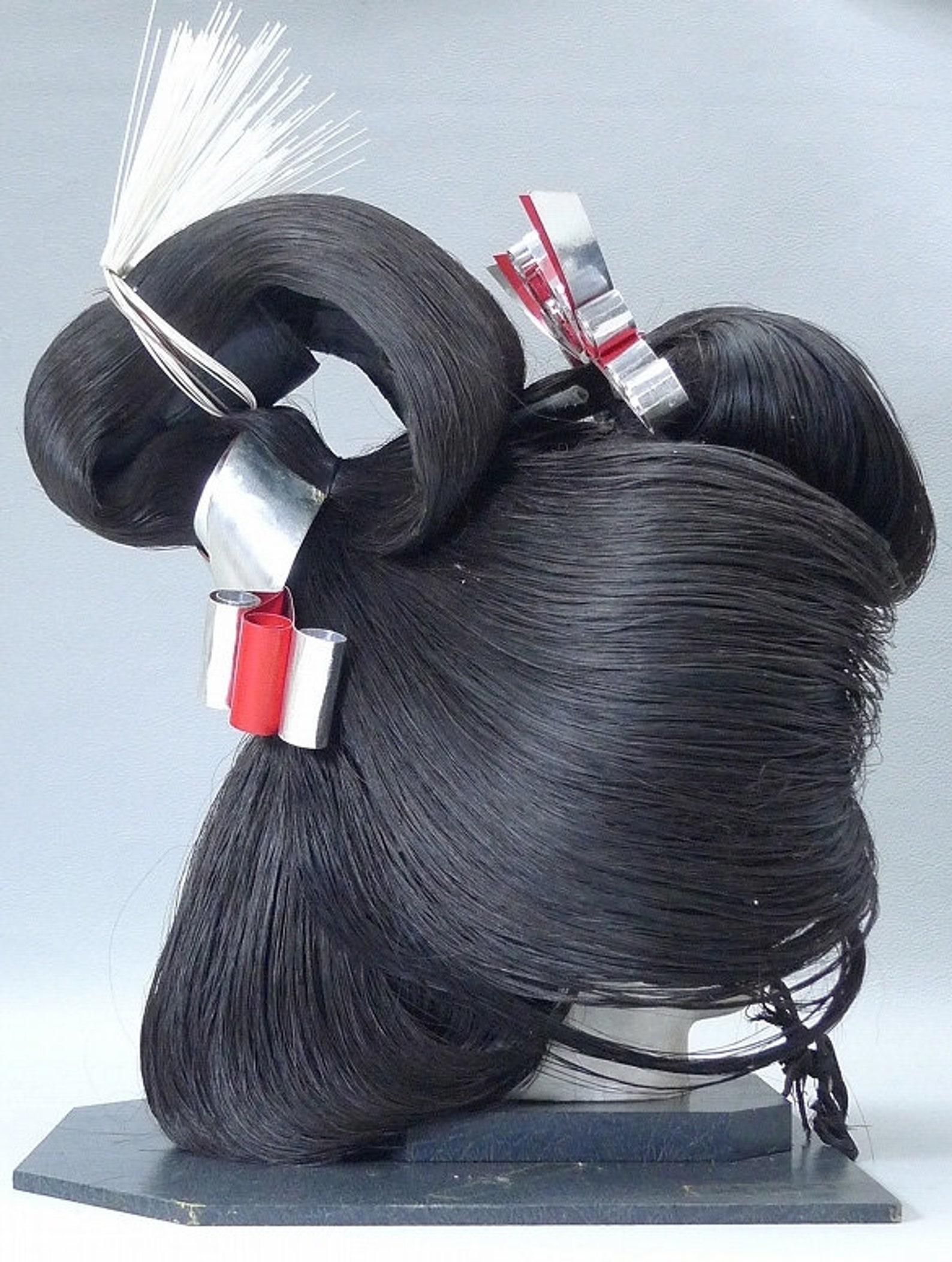 Katsura Sans Wig Of The Day Katsura Wig Japanese Wig Japanese katsura Wig for Kimono | Etsy
