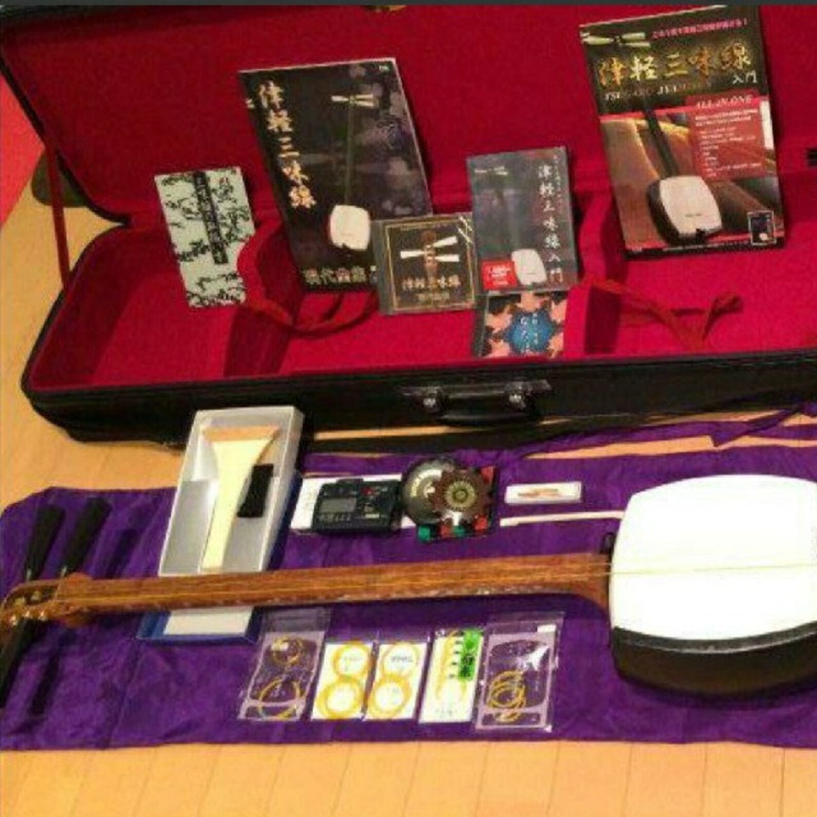 Tsugaru Shamisen Jamisen Japanese Shamisen Rose Wood With Etsy