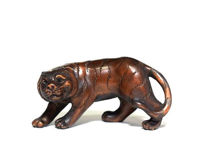 Netuke Japanese Netsuke, Tiger Netsuke, Wooden Netsuke, Netsuke Statue ...