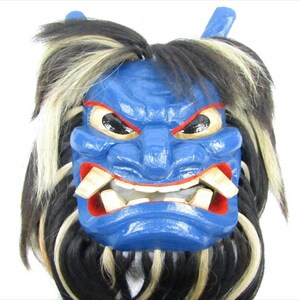 Japanese mask, Namahage mask, Noh mask, Kagura mask, Hannya mask, Oni mask, Authentic mask, Handmade mask, Japanese kagura, Noh japan,
