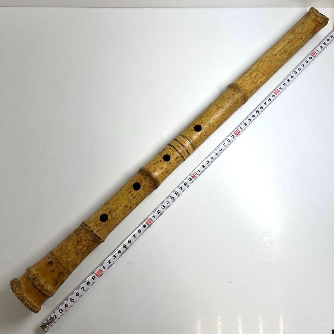 日本の楽器 尺八 縦型竹笛 高さ25.9インチ クラス尺八 - Etsy 日本
