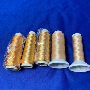 Japanisches Pearl Yacht Embroidery feines Nähgarn 5er Set Polyester 100%
