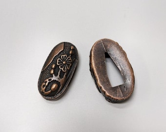 Fuchi, samurai sword, sword guard, Fuchi Sword, koshirae, katana, wakizashi, Japanese katana, Japanese Fuchi, Japanese paperweight,