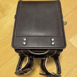 Randoseru, Cowhide Leather Randoseru, school Bag Randoseru, Japanese Randoseru, Black backpack, lightweight Randoseru, lightweight backpack,