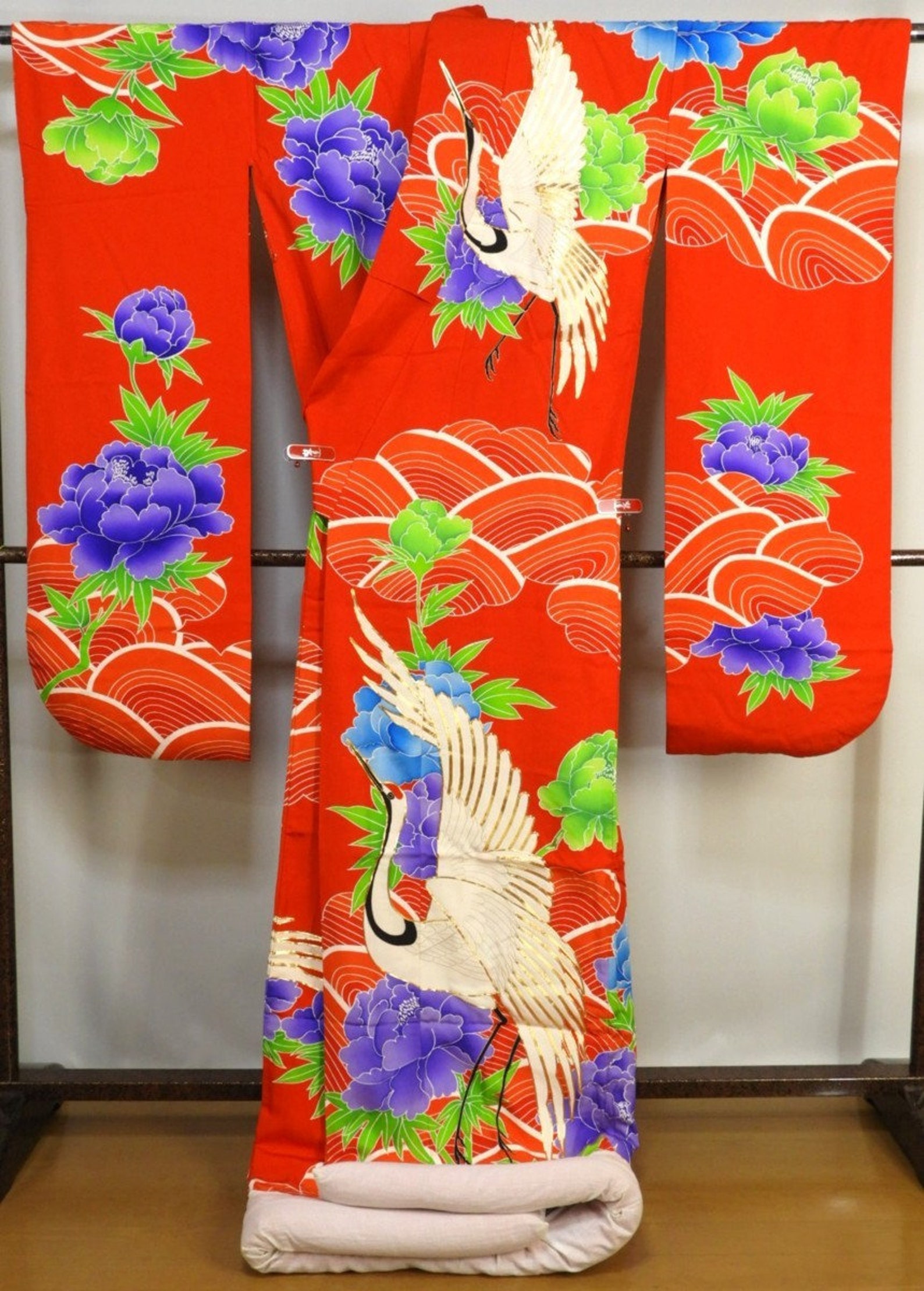 Uchikake Kimono Wedding Kimono Japanese Kimono Robe Etsy UK