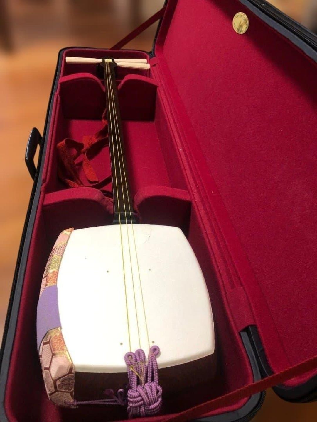 Shamisen Japanese Instruments High Class With Case and Equipment - Etsy