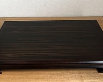 Japanese Vintage Wood Display Vase Stand For Ikebana Ikibana Bonsai Buddha statue