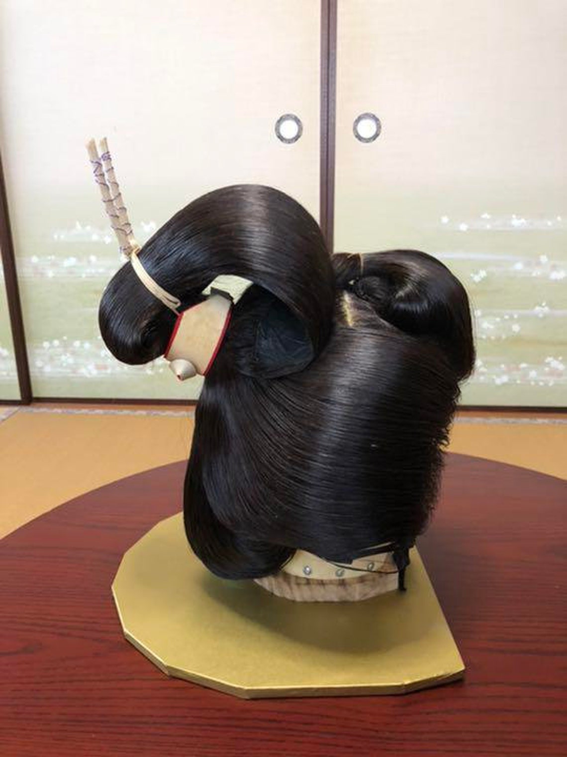Katsura Wig Japanese Wig Japanese katsura Wig for Kimono Etsy