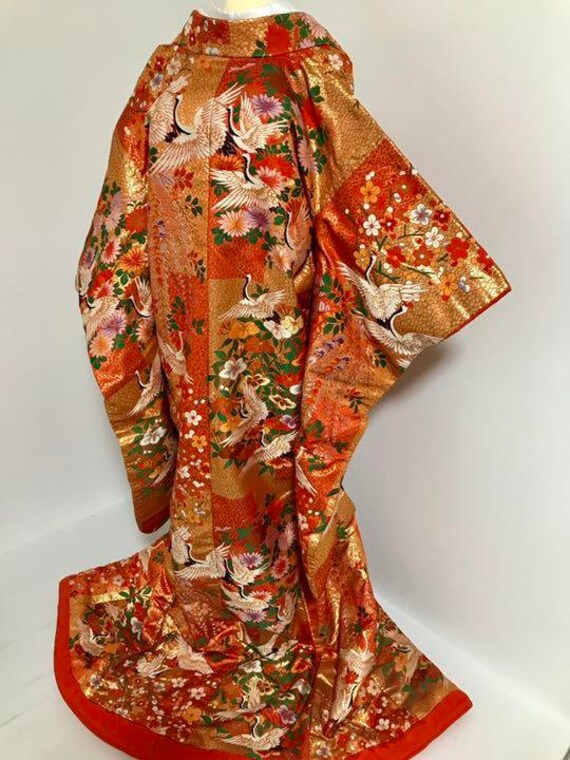 Uchikake Kimono, Wedding Kimono, Japanese Kimono R
