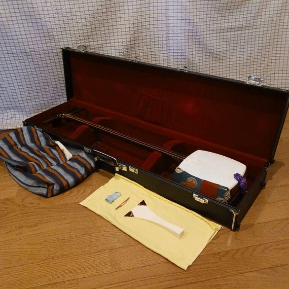 紅木三味線 ケース付 付属品一式 現状品 三味線 日本製 高級 赤木 ケース・付属品付き - Etsy 日本