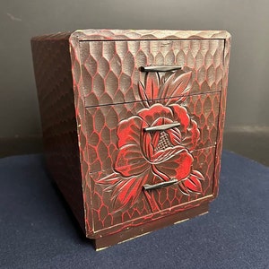 Japanese Chest, antique chest, Japanese Tansu, Dansu, Handmade Storage, Vintage Safe Box, Wood chest, Handmade Tansu, Japanese Safe Box,