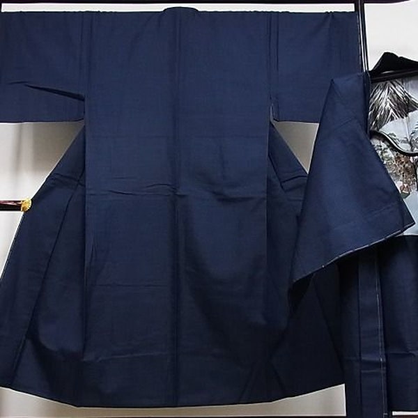 Ensemble kimono en soie pour homme, ensemble kimono bleu pour homme, kimono et veste pour homme, ensemble kimono samouraï, kimono homme, robe japonaise pour homme, samouraï