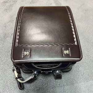 Randoseru, Cowhide Leather Randoseru, school Bag Randoseru, Japanese Randoseru, Black backpack, lightweight Randoseru, lightweight backpack,