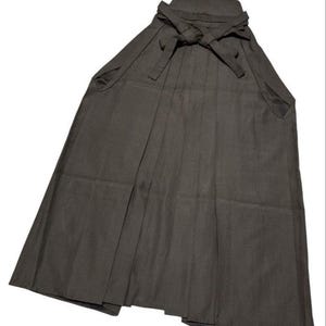 Men’s Hakama, Japanese Hakama, Kimono Pants, Kimono Mens Pants, Kimono Skirts, Striped Hakama, Silver Hakama