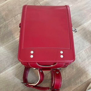 Randoseru, Cowhide Leather Randoseru, school Bag Randoseru, Japanese Randoseru, Black backpack, lightweight Randoseru, lightweight backpack,