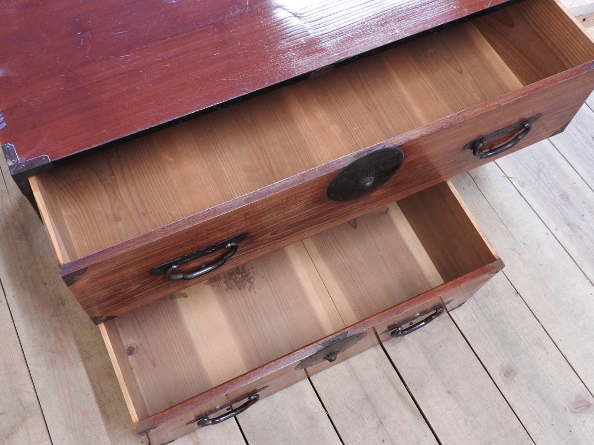 Cofre japonés cofre antiguo Tansu japonés Dansu | Etsy