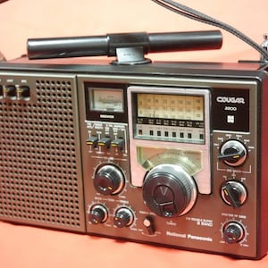 ラジオ・コンポ National Panasonic COUGAR 2200 RF-2200 National Panasonic RF-2200 Cougar 8-Band Radio AC Tested