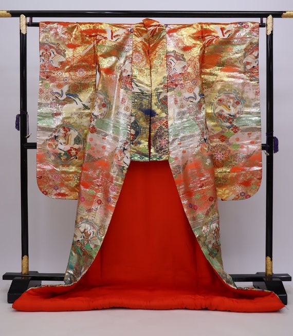 Uchikake Kimono, Wedding Kimono, Japanese Kimono … - image 7