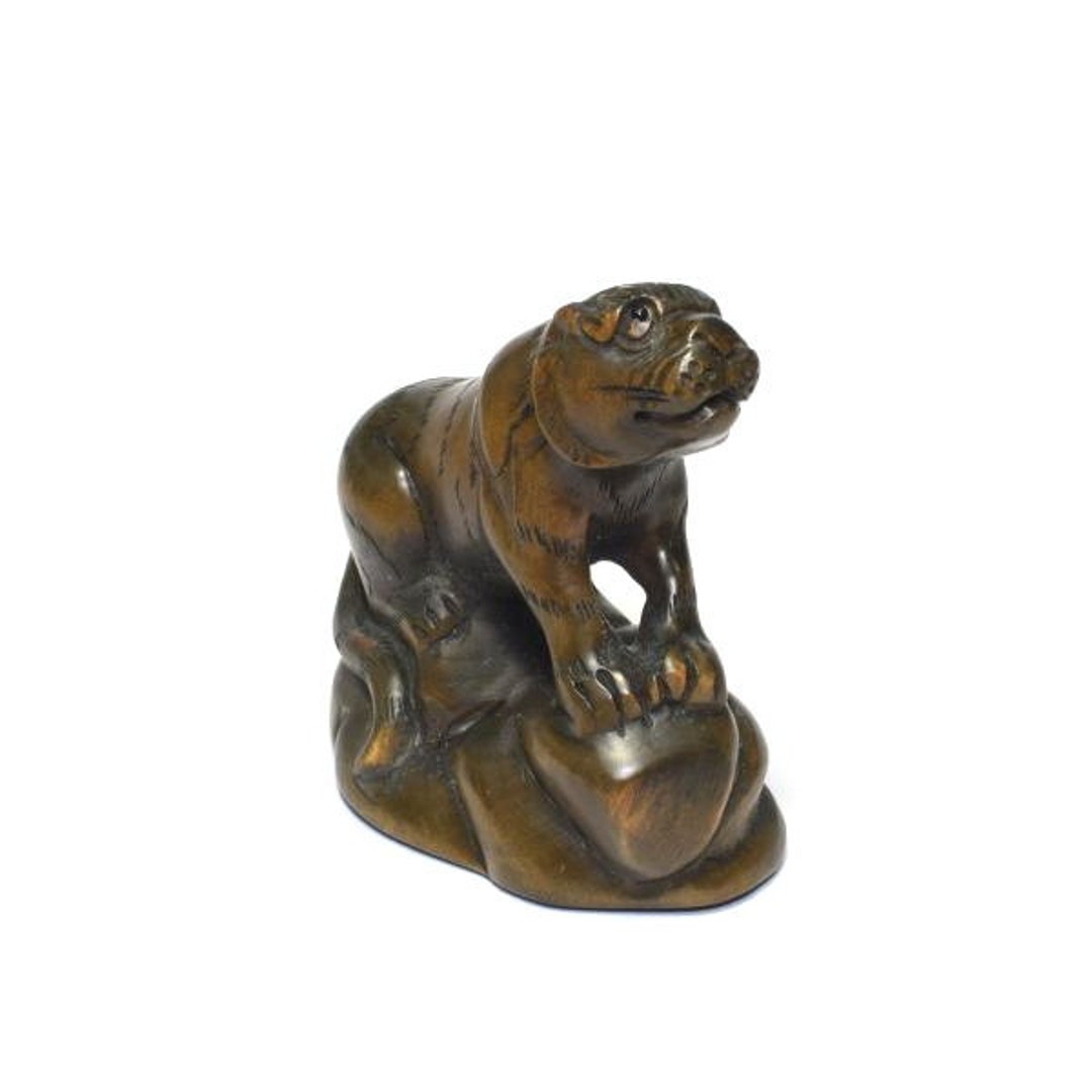 Netuke Japanese Netsuke, Antique Netsuke, Wooden Netsuke, Netsuke Statue ...