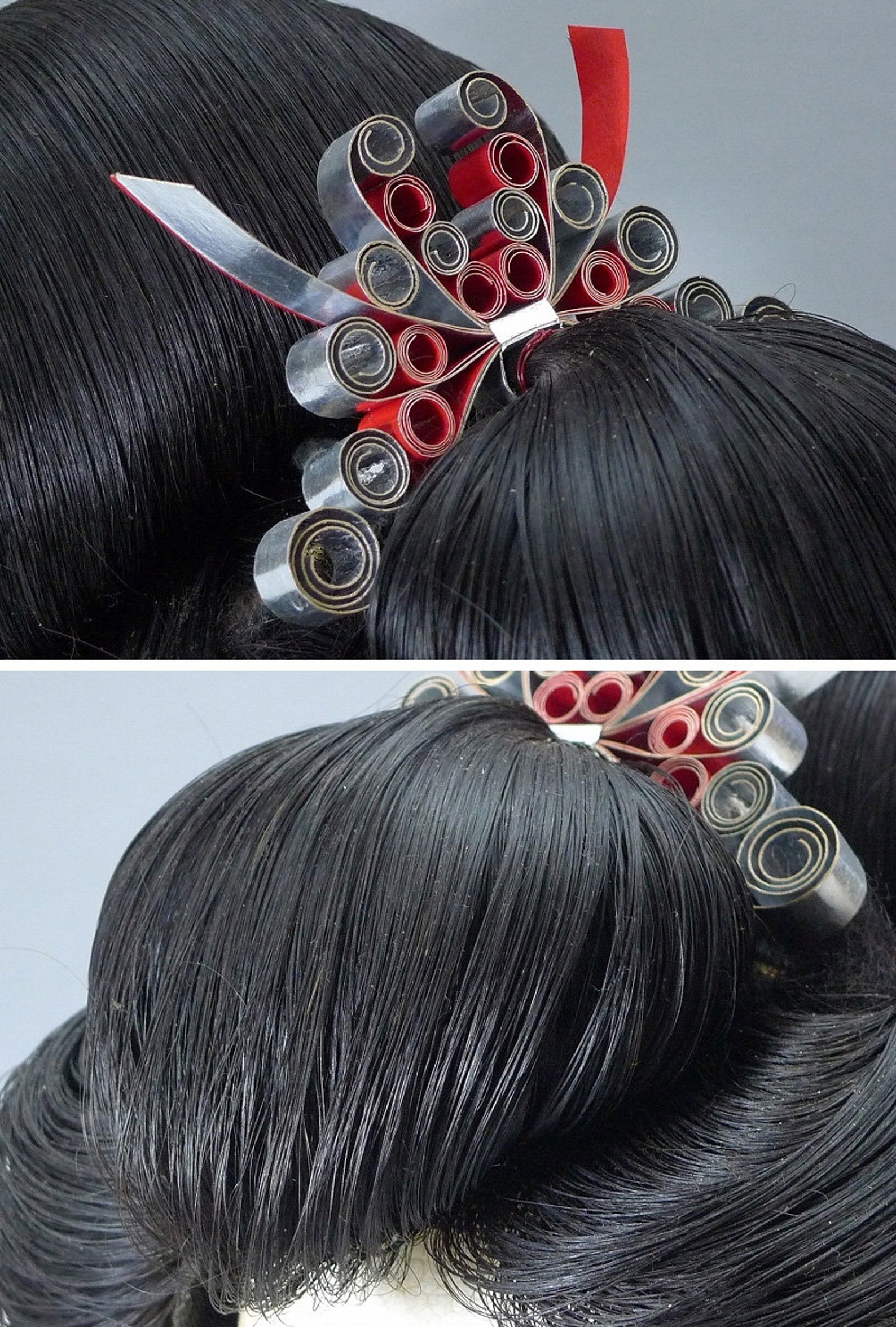 Katsura Sans Wig Of The Day Katsura Wig Japanese Wig Japanese katsura Wig for Kimono | Etsy