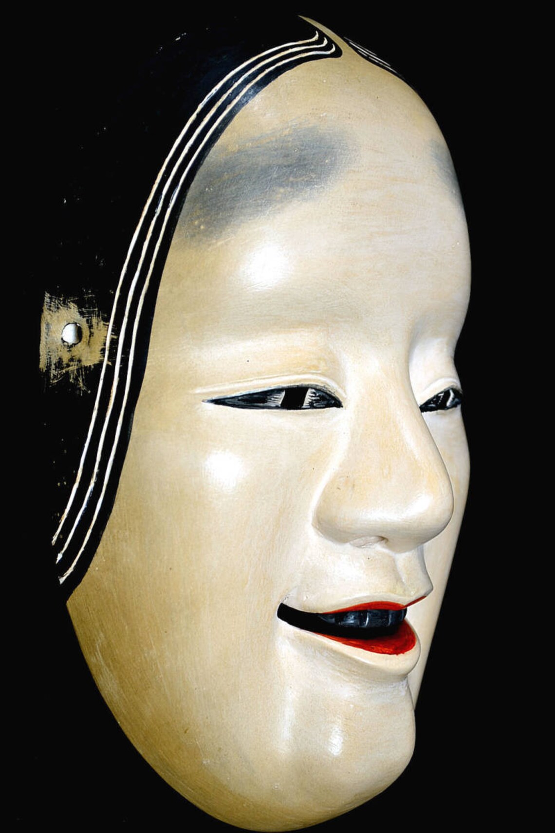 Japanese mask Antique mask Noh mask Kagura mask Hannya Etsy