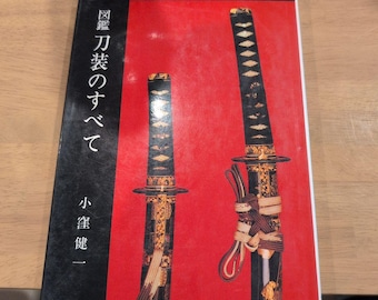 Japanese Sword KATANA Tanto Koshirae Tsuba Menuki Collection Book