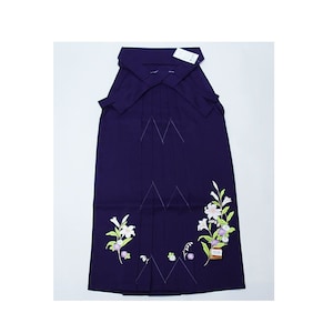 Hakama , Purple Hakama, Womens Kimono Skirt, Floral Hakama, Kimono Pants, Sakura, Japanese Hakama,