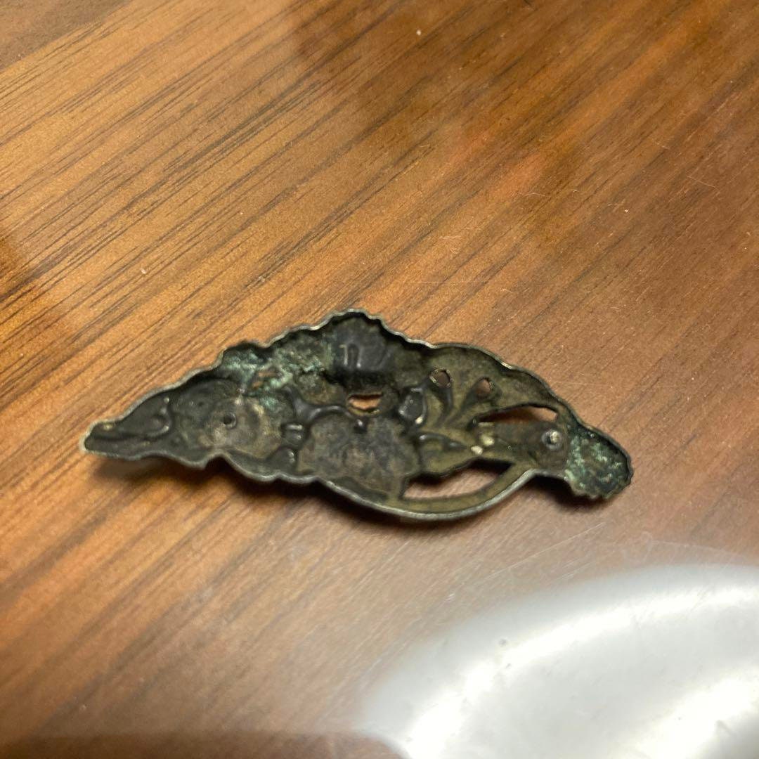 目貫、日本刀目貫、アンティーク目貫、装飾柄、刀目貫、サムライアート