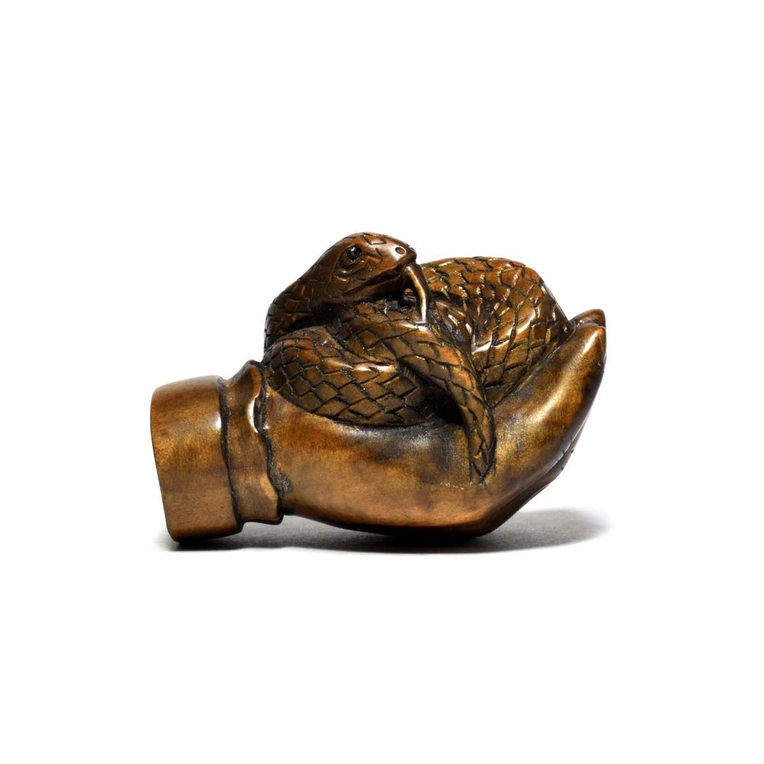 Netuke Japanese Netsuke, Antique Netsuke, Wooden Netsuke, Netsuke Statue ...