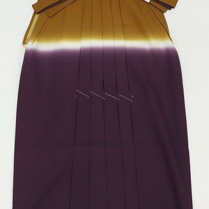 Hakama , Purple Hakama, Womens Kimono Skirt, Floral Hakama, Kimono Pants, Sakura, Japanese Hakama,