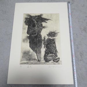 Japanese Kinbaku Art paint Artwork of Shibari EBISU Shuji Original