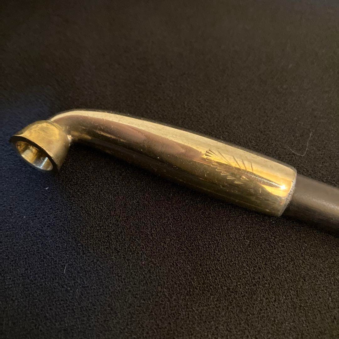 Japanese Kiseru Smoking Pipe - Iizuka Metal Solid Brass - Handmade Regular Type - USA Seller