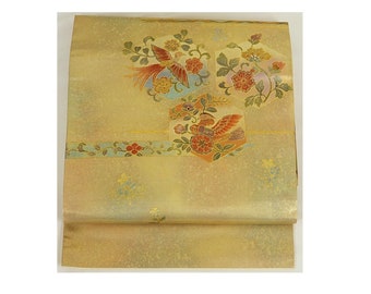 Obi With Traditional Japanese Motifs - Etsy Canada