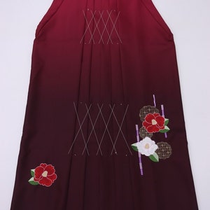Hakama , Purple Hakama, Womens Kimono Skirt, floral Hakama, Kimono Pants, Japanese Hakama, Japanese Skirts