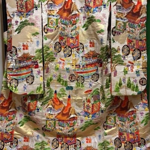 Uchikake Kimono, Hochzeit Kimono, japanische Kimono Robe, japanischer Uchikake Kimono, Kimono Kleid, Kimono Elfenbein, Uchikake Creme,
