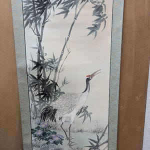 KAKEJIKU, hanging scroll, printed art, japanese zen art, Japan Art, Buddhist art, Zen Art, Zen Painting, Japanese art, Asian Art,